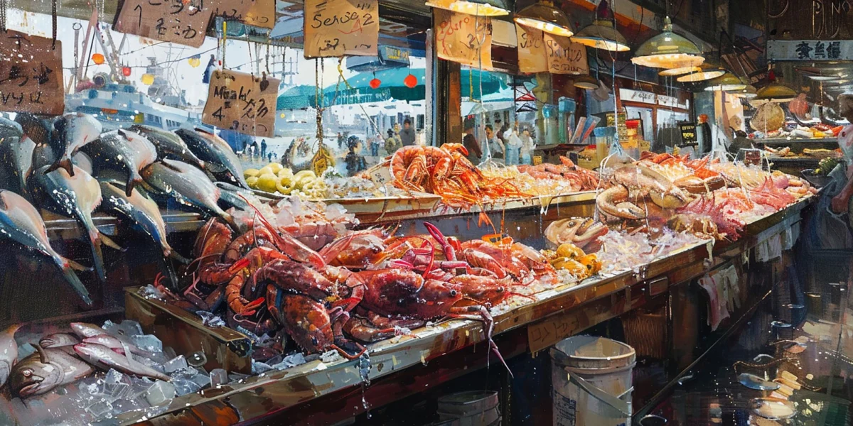 Góry i natura — Mercat de Sant Josep de la Boqueria Barcelona Hiszpania