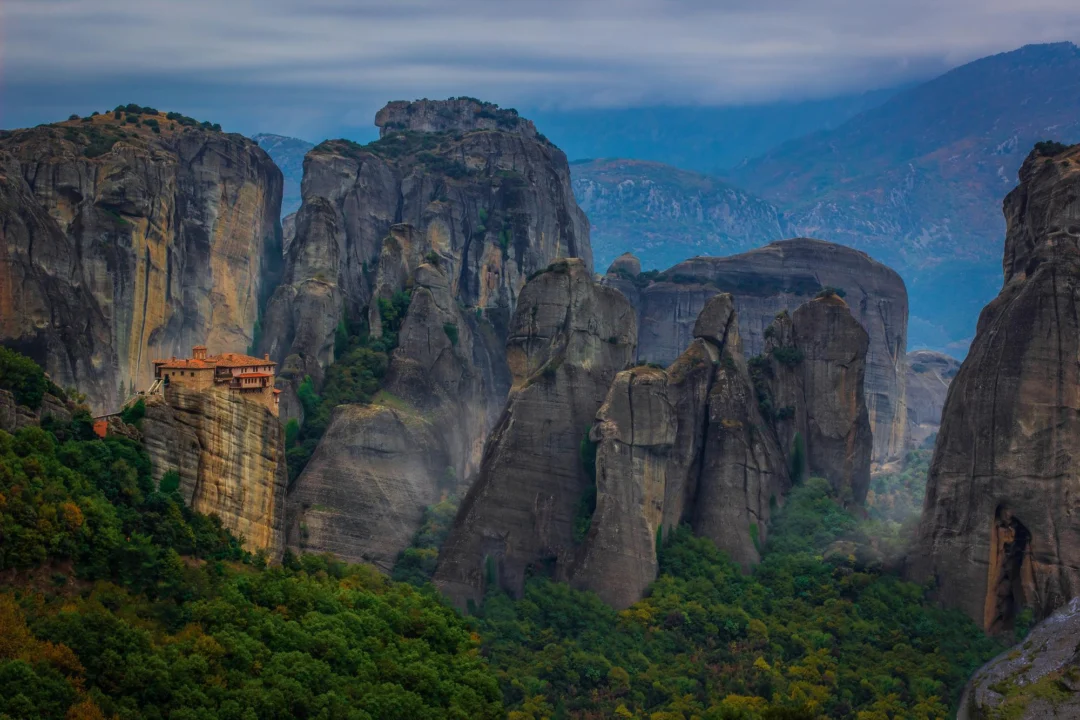 Miasto i architektura — Meteora Wybrzeże Jońskie Albania