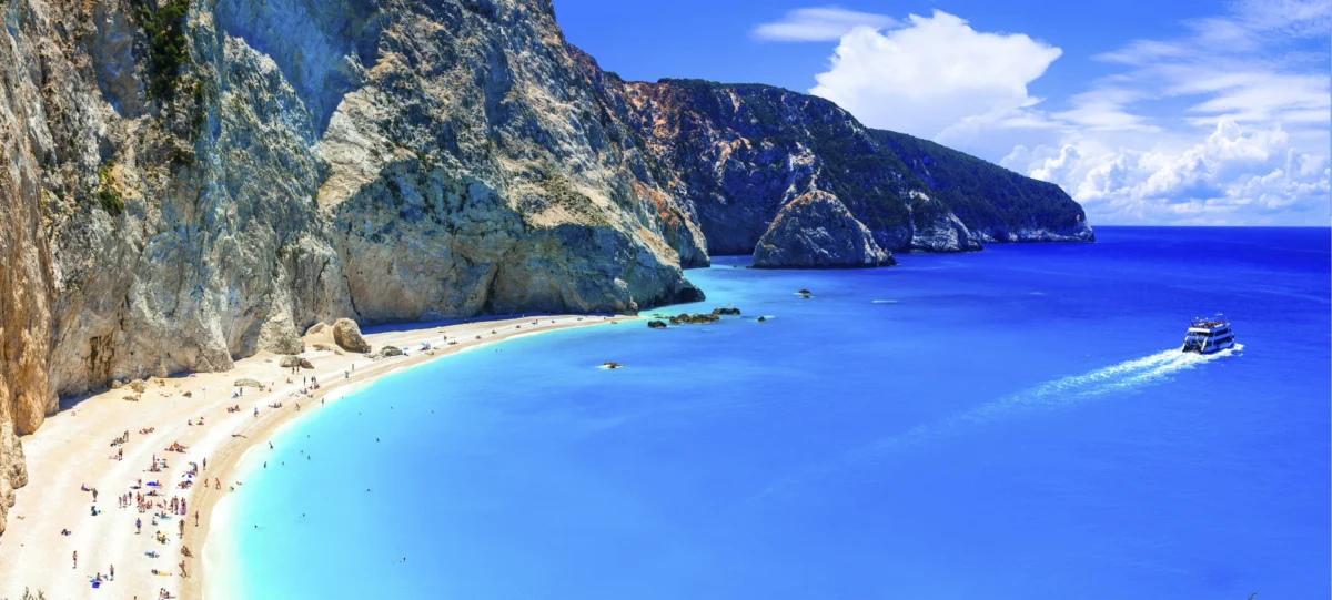 Góry i natura — Miasteczko Lefkada Lefkada Grecja