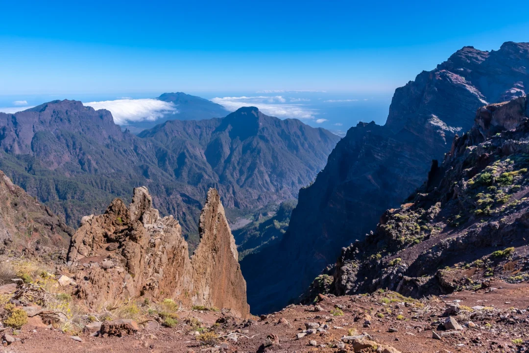 Góry i natura — Mirador de la Cumbrecita La Palma Hiszpania
