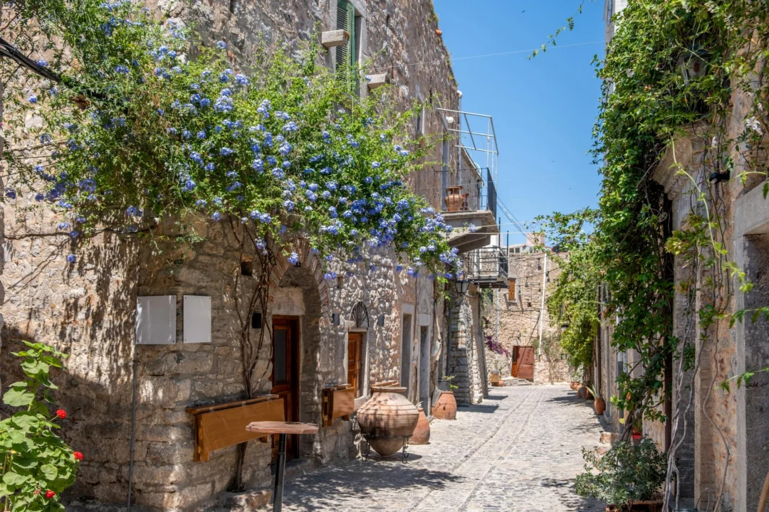 Miasto i architektura — Monastyr Nea Moni Chios Grecja