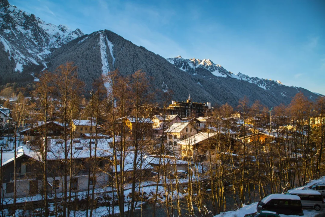 Góry i natura — Mont Blanc Alpy Francuskie Francja