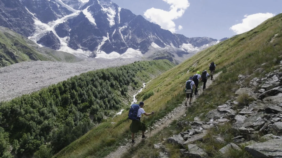Miasto i architektura — Mont Blanc Alpy Francuskie Francja