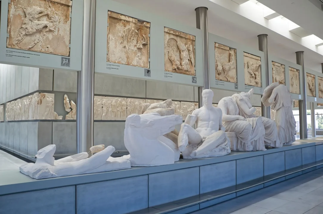 Góry i natura — Muzeum Akropolu Attyka Grecja