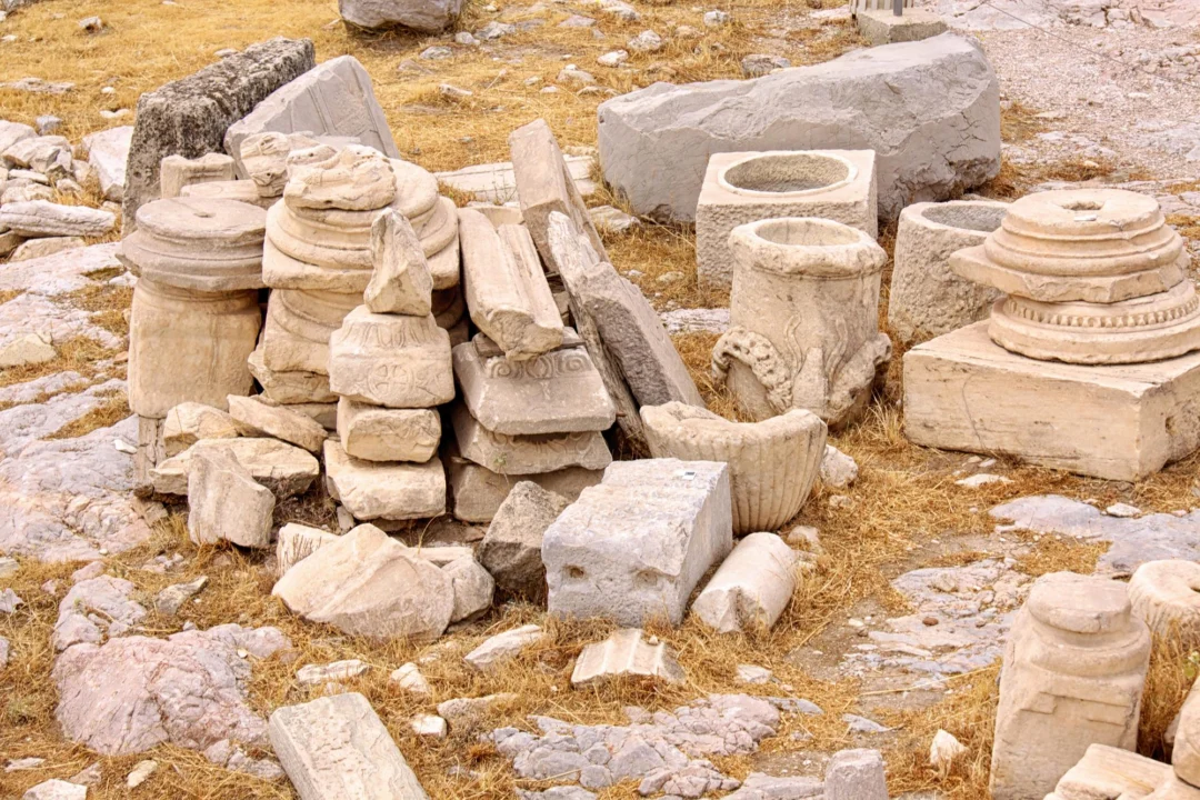 Góry i natura — Muzeum Archeologiczne w Naxos Naxos Grecja