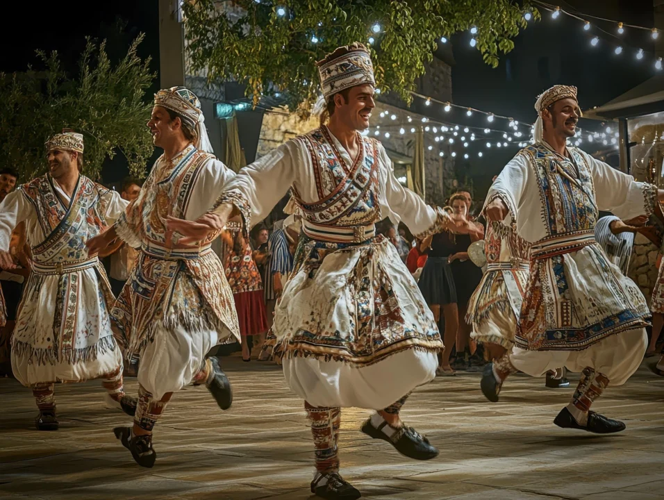 Góry i natura — Muzeum Folkloru Mykonos Grecja