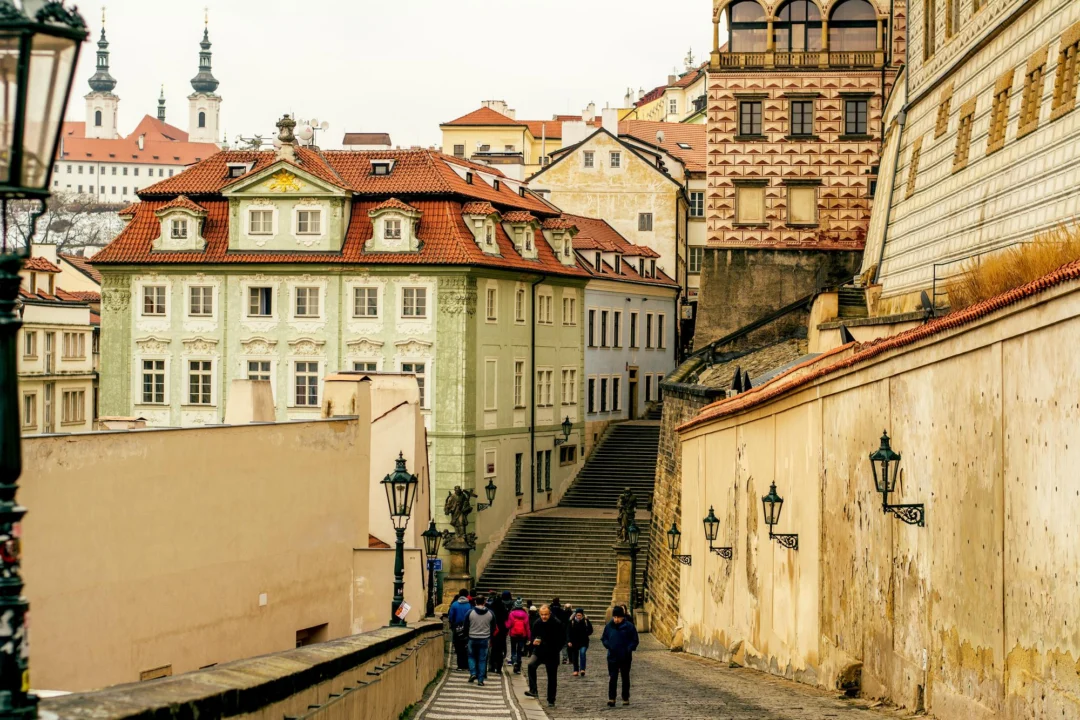 Miasto i architektura — Muzeum Franza Kafki Praga Czechy