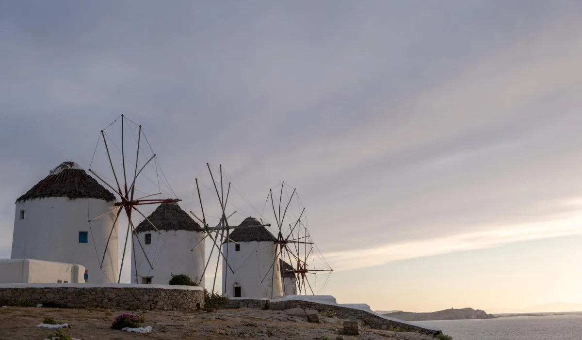 Góry i natura — Mykonos Grecja