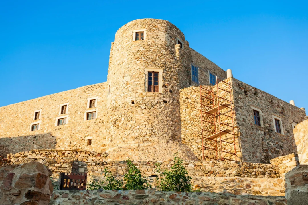 Góry i natura — Naxos Grecja