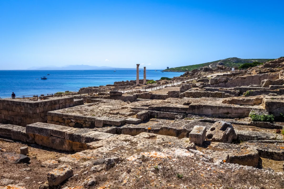 Góry i natura — Nuraghe Su Nuraxi Sardynia Włochy