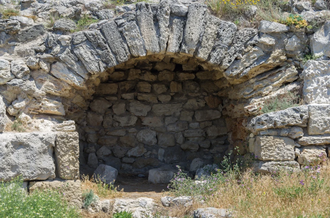 Miasto i architektura — Nuraghe Su Nuraxi Sardynia Włochy