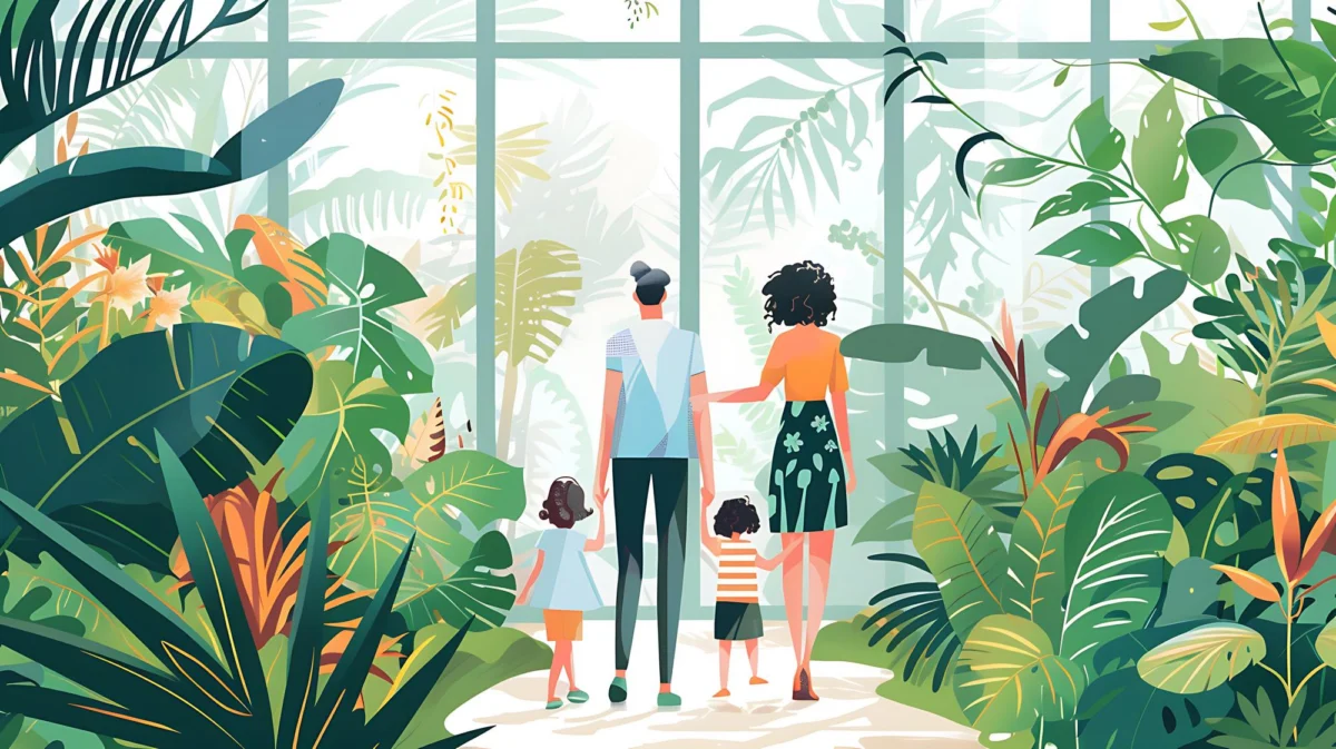 Miasto i architektura — Ogród Botaniczny Panama Północna Hiszpania