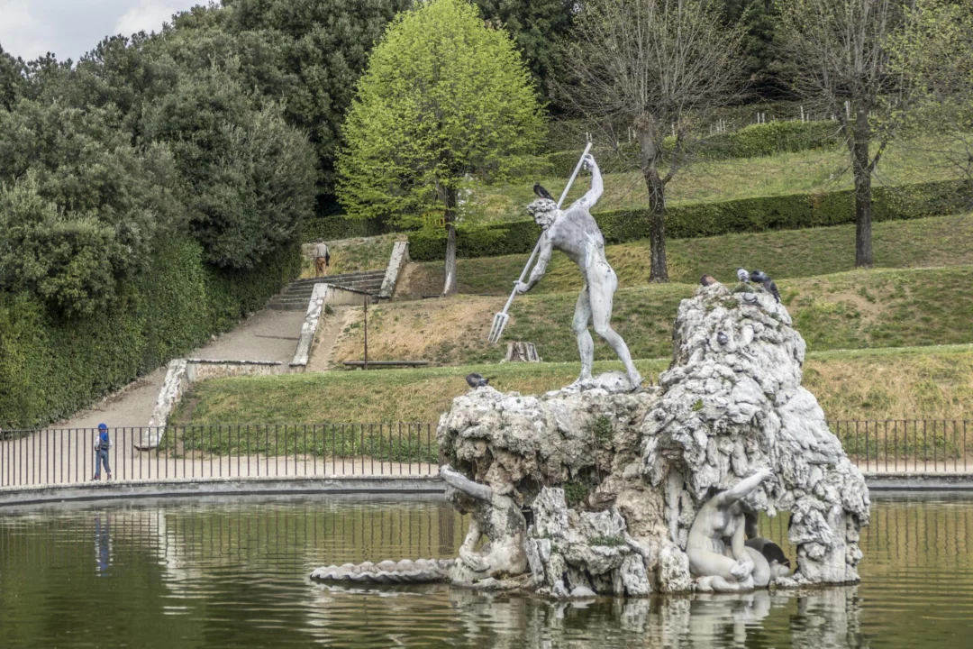 Góry i natura — Ogrody Boboli Florencja Włochy