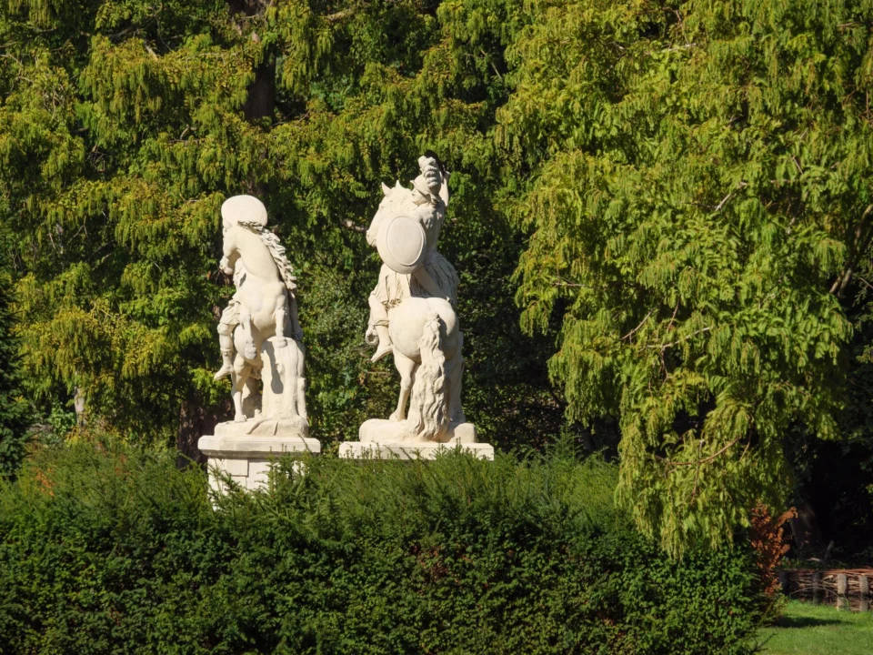 Góry i natura — Ogrody Tuileries Paryż Francja