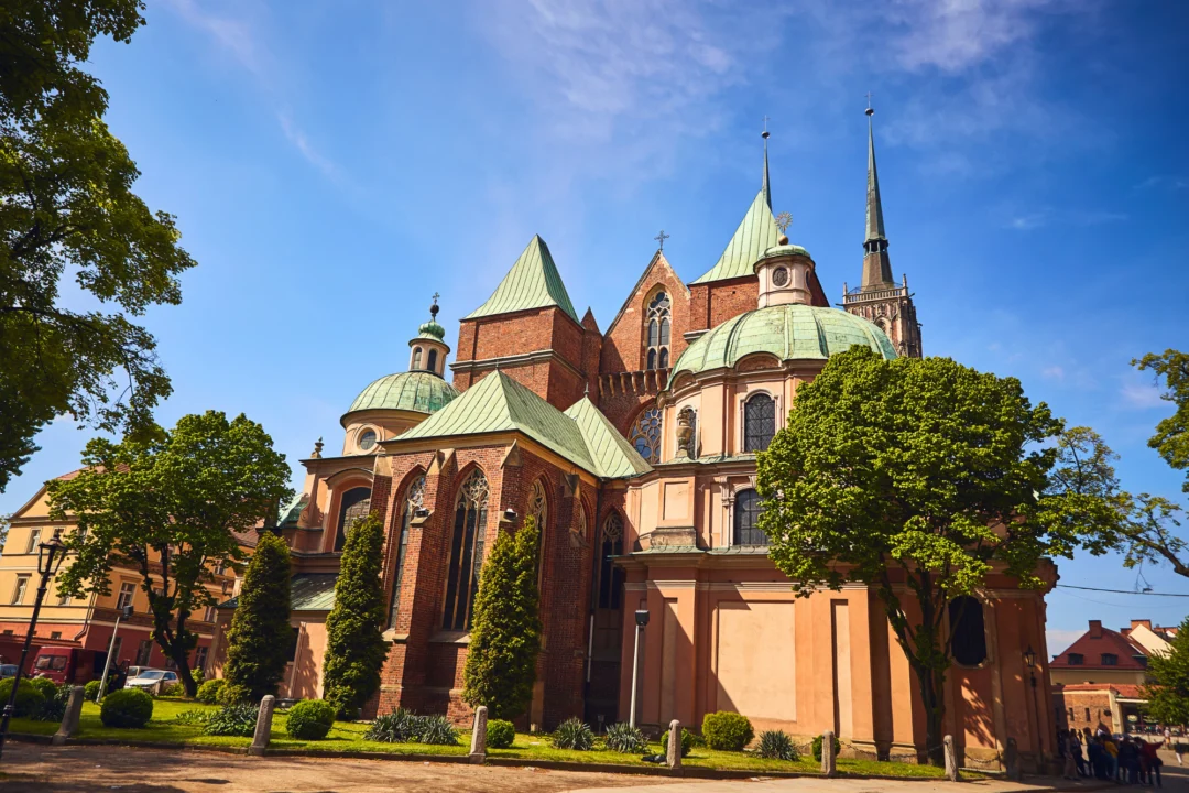 Góry i natura — Ostrów Tumski Wrocław Polska