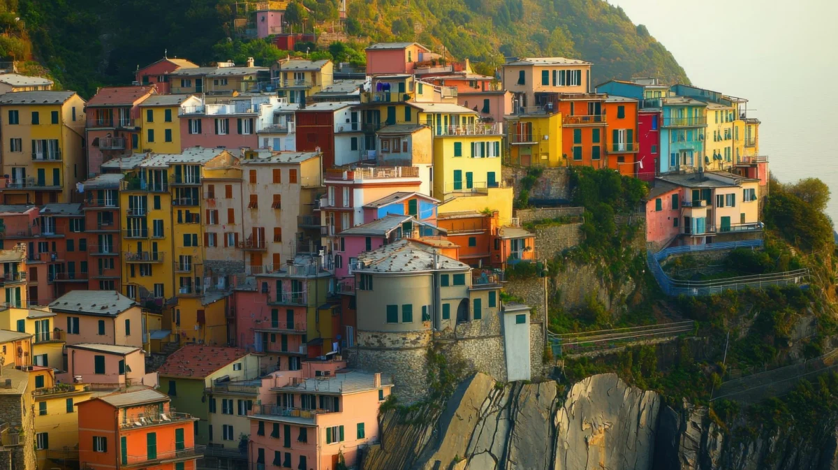 Góry i natura — Parco Nazionale delle Cinque Terre Wybrzeże Liguryjskie Włochy