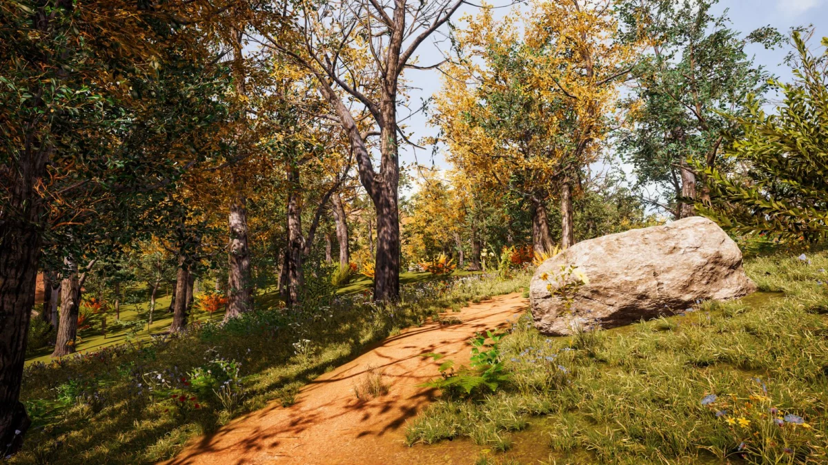 Góry i natura — Park Przyrody Oroklini Larnaka Cypr