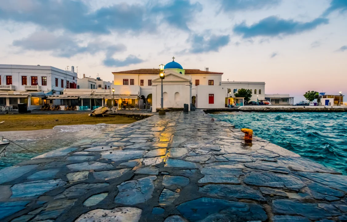 Miasto i architektura — Paros Grecja