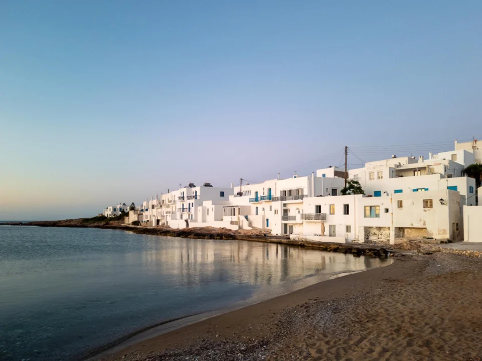 Kurort i widoki — Paros Grecja