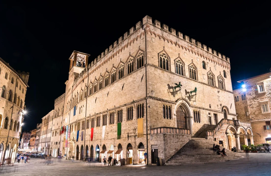 Góry i natura — Perugia Umbria Włochy
