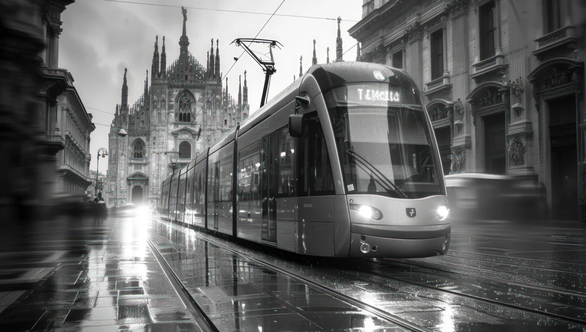 Miasto i architektura — Piazza del Duomo Mediolan Włochy