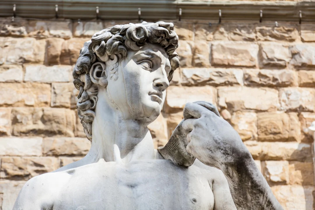 Góry i natura — Piazza della Signoria Florencja Włochy