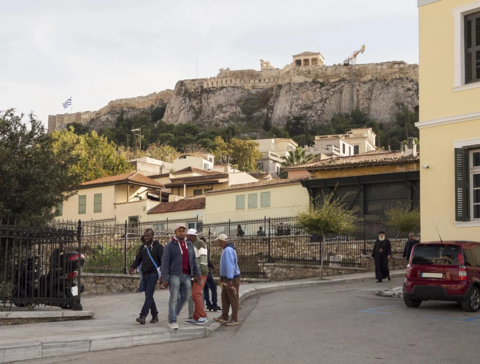Miasto i architektura — Plaka Ateny Grecja