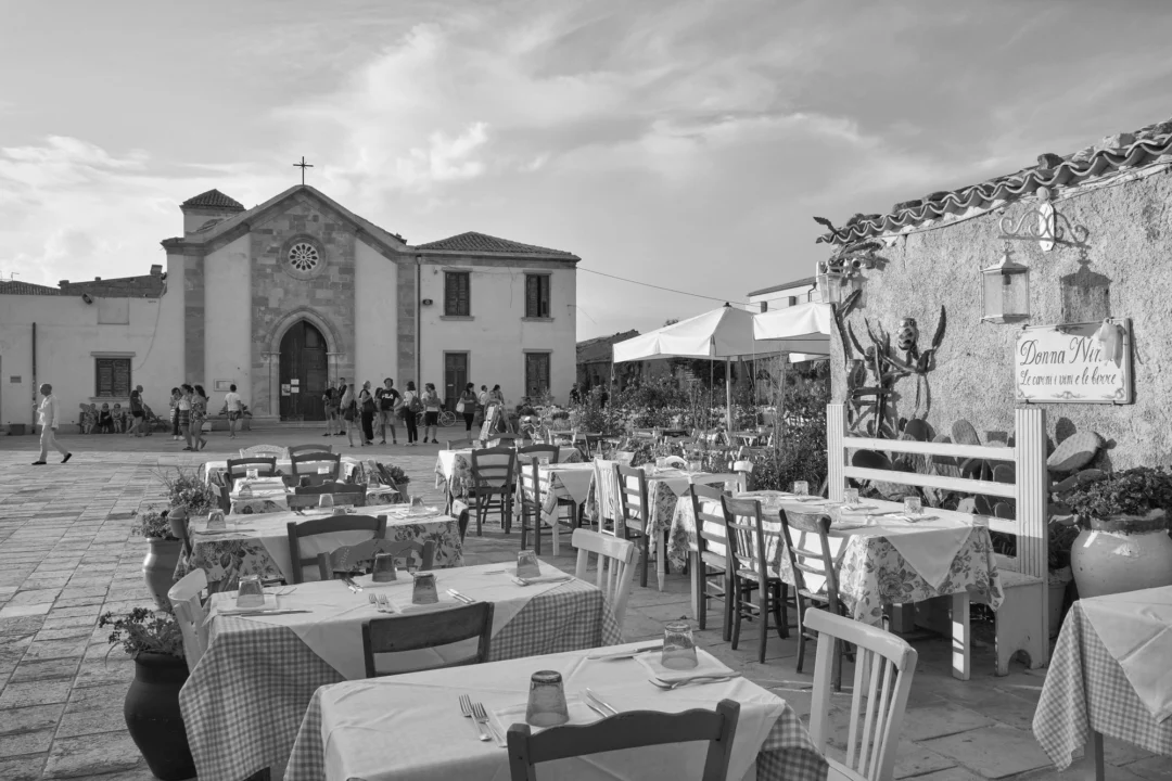 Miasto i architektura — Plaża Agios Prokopios Naxos Grecja