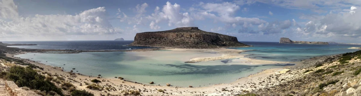 Kurort i widoki — Plaża Balos Kreta Zachodnia Grecja