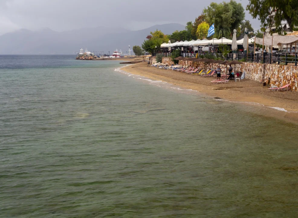 Plaża i wybrzeże — wakacje w Plaża Katerini Evia Grecja