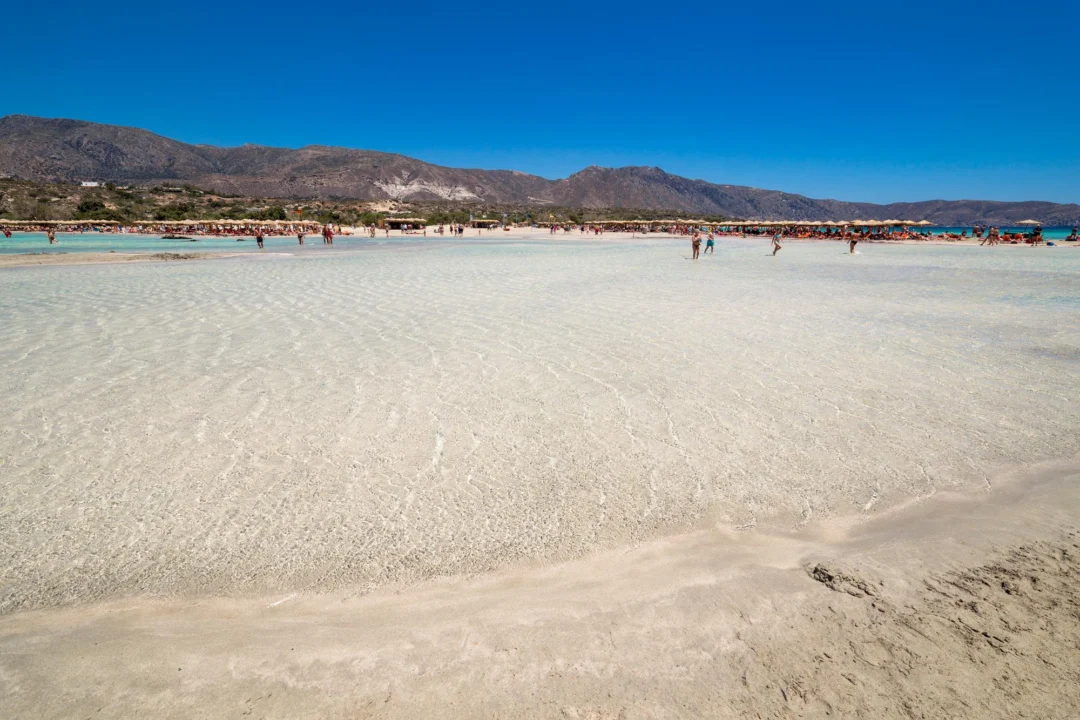 Góry i natura — Plaża Las Salinas Ibiza Hiszpania