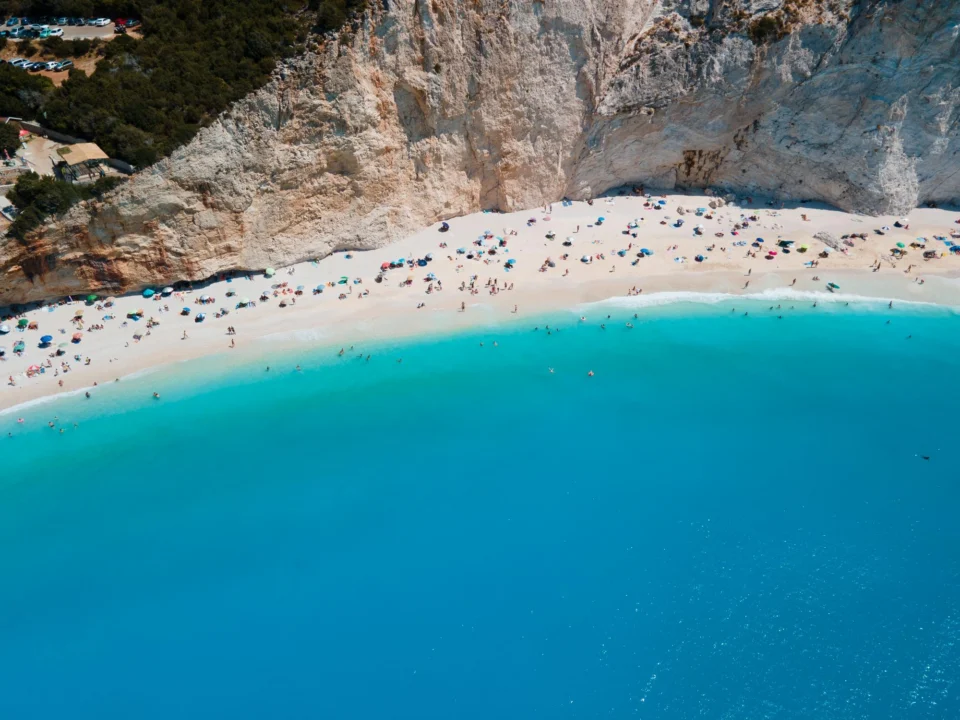 Plaża i wybrzeże — wakacje w Plaża Milos Lefkada Grecja