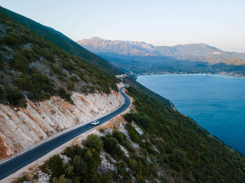 Kurort i widoki — Plaża Milos Lefkada Grecja