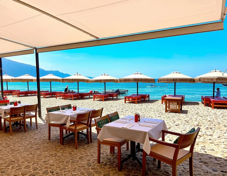Miasto i architektura — Plaża Moonlight Kemer Turcja