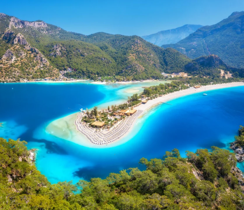 Góry i natura — Plaża Ölüdeniz Dalaman - Fethiye Turcja