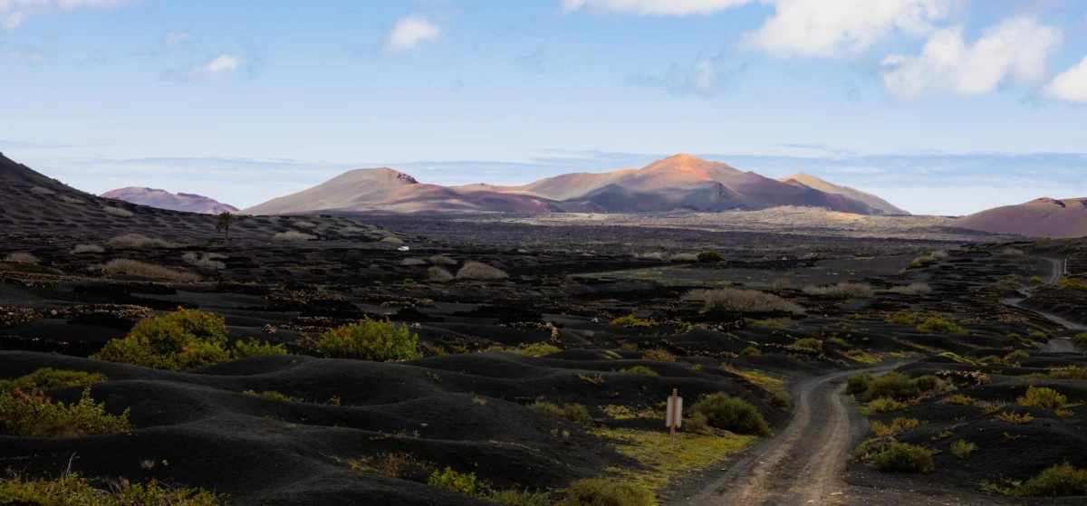 Góry i natura — Plaża Papagayo Lanzarote Hiszpania