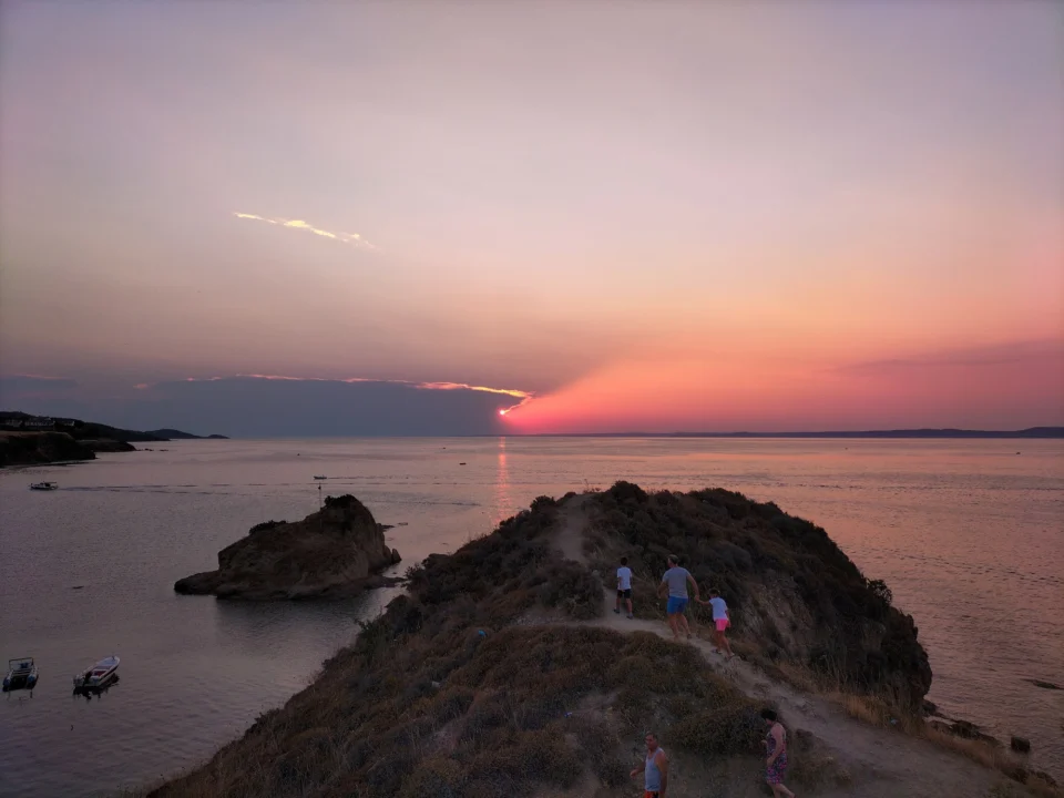 Atrakcje turystyczne — Plaża Platamonas Riwiera Olimpijska Grecja