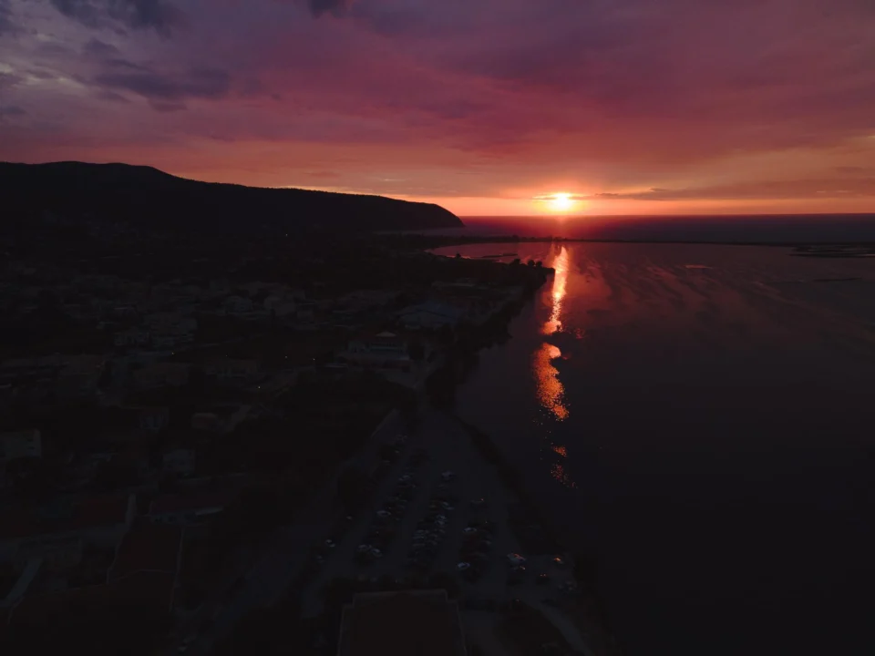 Góry i natura — Plaża Porto Katsiki Lefkada Grecja