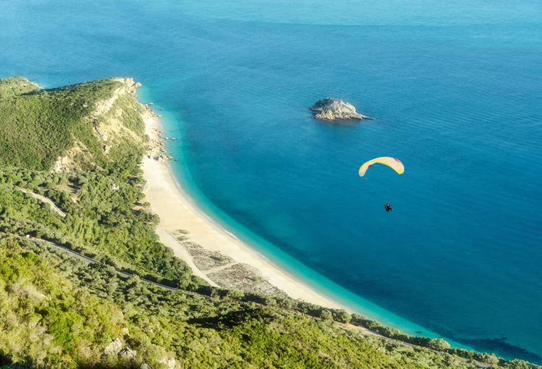 Miasto i architektura — Plaża Porto Katsiki Lefkada Grecja