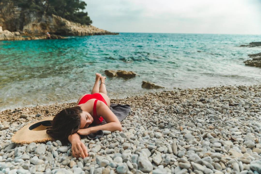 Atrakcje turystyczne — Plaża Pupnatska Luka Wyspa Korcula Chorwacja