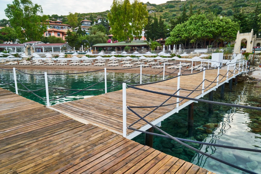 Miasto i architektura — Plaża Veli Žal Wyspa Losinj Chorwacja