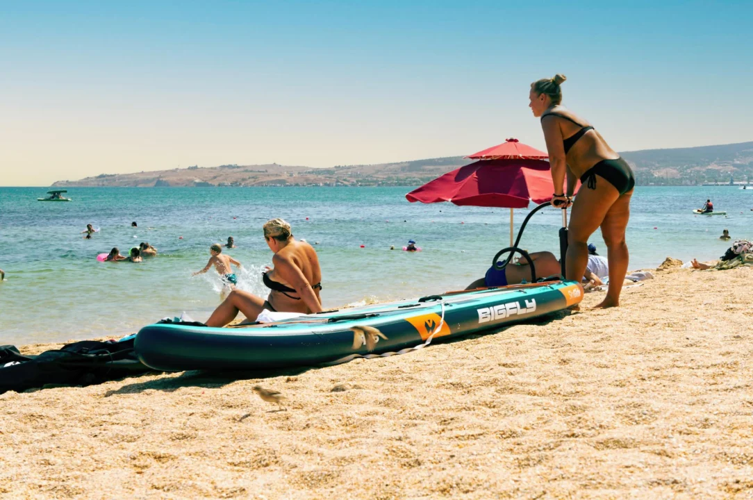 Góry i natura — Plaża w Alcoceber Costa Azahar Hiszpania