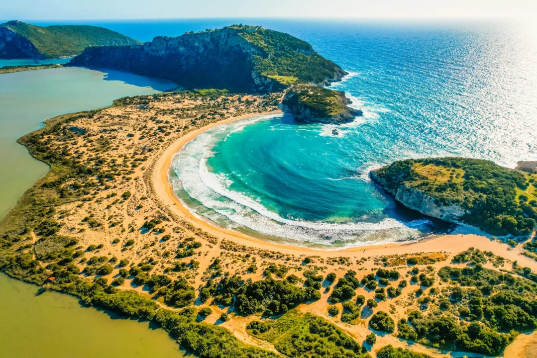 Góry i natura — Plaże Peloponezu Peloponez Grecja