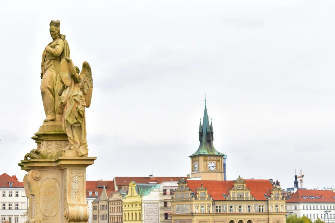 Góry i natura — Praga — Most Karola Czechy