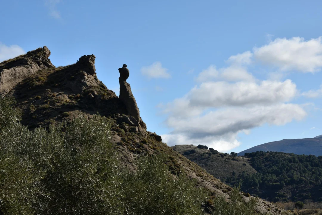 Góry i natura — Roque de Agando La Gomera Hiszpania