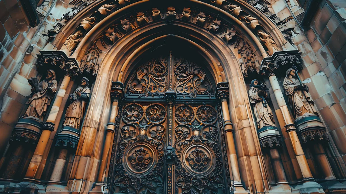 Góry i natura — Sainte-Chapelle Paryż Francja