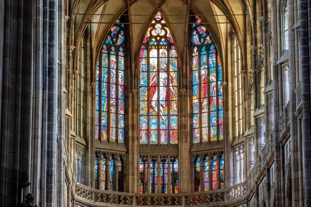 Atrakcje turystyczne — Sainte-Chapelle Paryż Francja