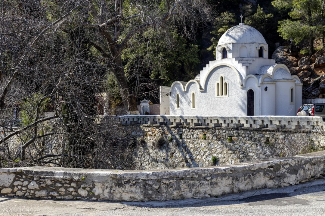 Góry i natura — Samos Grecja