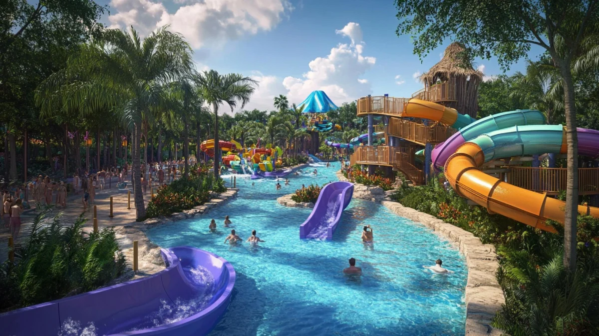 Miasto i architektura — Siam Park Teneryfa Hiszpania