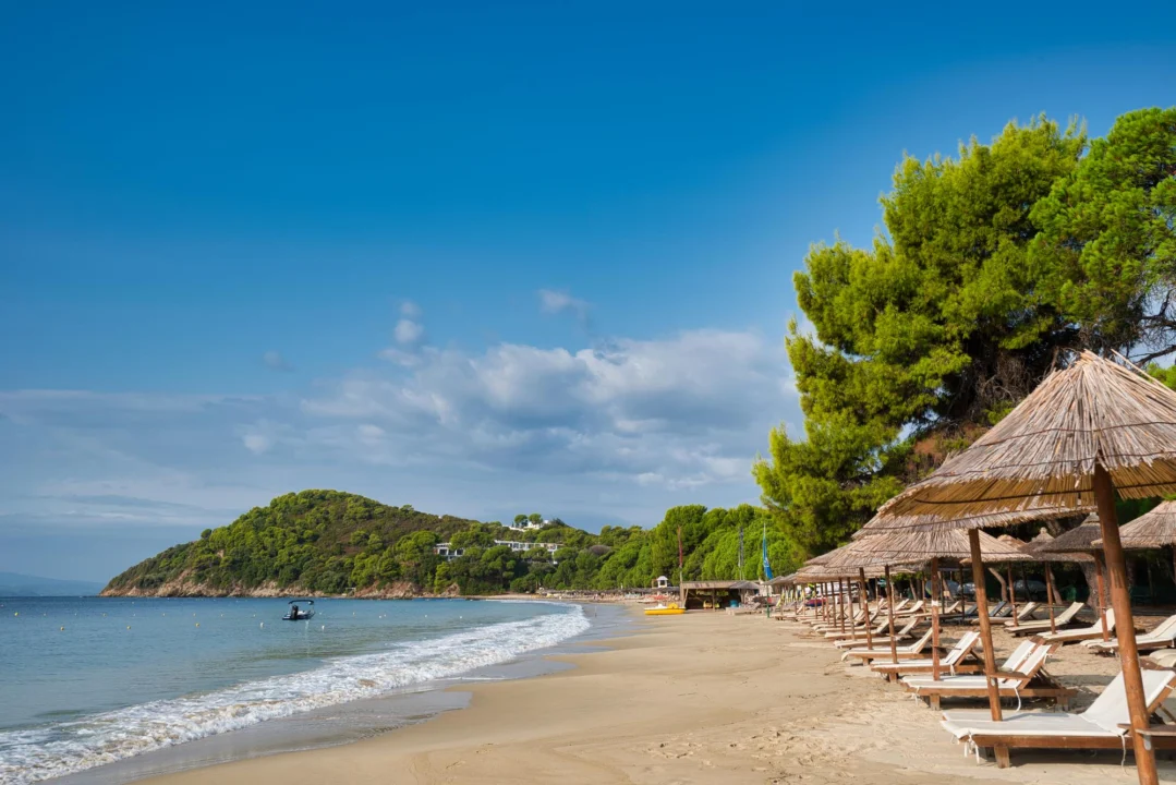 Plaża i wybrzeże — wakacje w Skiathos Grecja